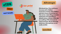 eTDS Wizard Software in Mumbai : Tax Print
